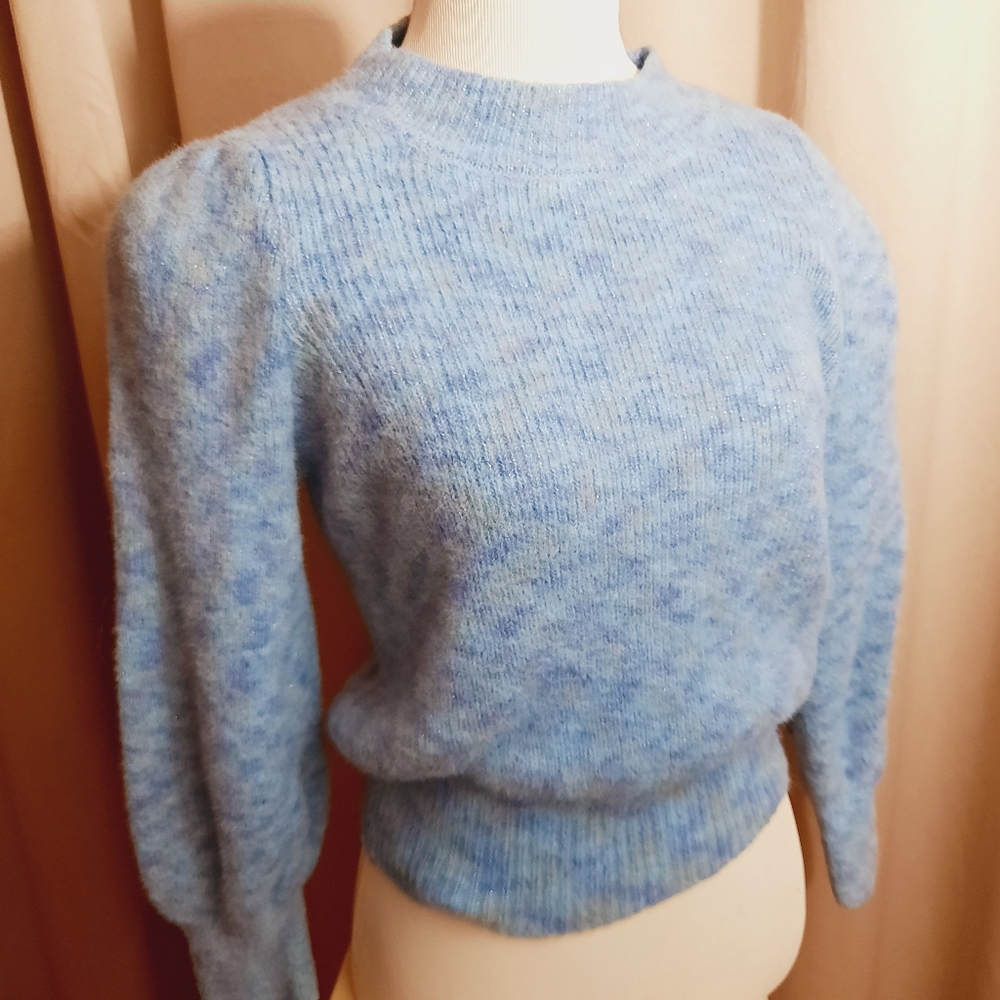 TIME AND TRU / Cotton Candy Fuzzy Sweater